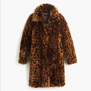 J. Crew Leopard Coat